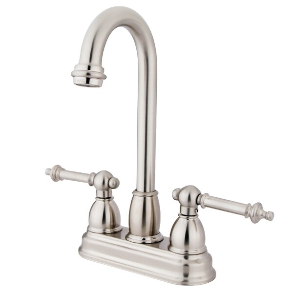 Bar Faucet, Brushed Nickel